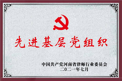 2021年全省先进基层党组织