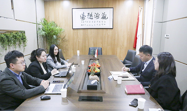 热烈欢迎宁波银行股份有限公司资产保全部莅临京师郑州分所指导交流工作